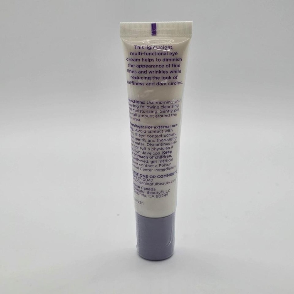 Meaningful Beauty Cindy Crawford Lifting Eye Creme Serum Factory New, SEALED - Picture 3 of 4